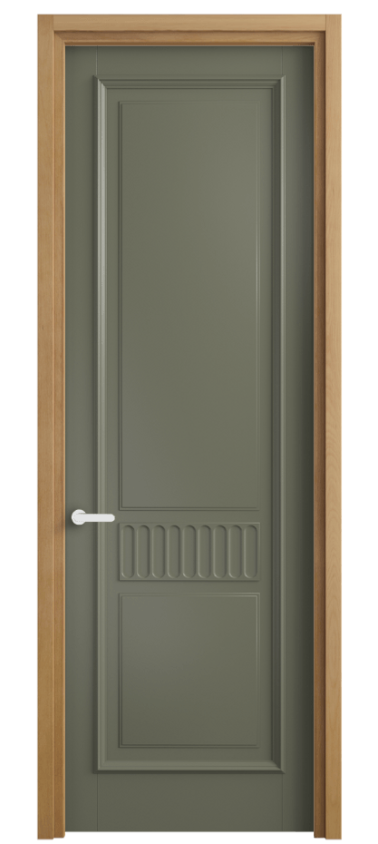 Дверь межкомнатная Шарм 6707 Матовый оливковый тёмный Узкий классический наличник БНМ Цена 5400 AZE Наличники уже входят в базовый комплект. Фабрика дверей Волховец 8 (800) 551 43 19 Межкомнатная дверь Шарм 6707 Матовый оливковый тёмный Цена 5400 AZE | Volhovec
