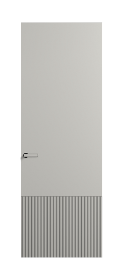 Дверь межкомнатная Velvet АКП 8202 Матовый серый. Скрытый короб Черный Цена 77520 . Фабрика дверей Волховец 8 (800) 551 43 19 Межкомнатная дверь Velvet АКП 8202 Матовый серый. Цена 77520 | Volhovec