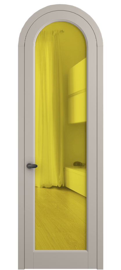 Дверь межкомнатная Palazzo 6814 Матовый светло-бежевый Прозрачное жёлтое стекло, триплекс 0536R МСБЖ Цена 6500 AZE Наличники уже входят в базовый комплект. Фабрика дверей Волховец 8 (800) 551 43 19 Межкомнатная дверь Palazzo 6814 Матовый светло-бежевый Прозрачное жёлтое стекло, триплекс Цена 6500 AZE | Volhovec