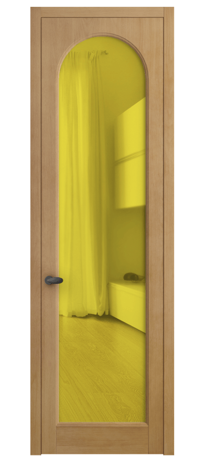 Дверь межкомнатная Palazzo 6804 Бук натуральный матовый Прозрачное жёлтое стекло, триплекс 0536 БНМ Цена 6300 AZE Наличники уже входят в базовый комплект. Фабрика дверей Волховец 8 (800) 551 43 19 Межкомнатная дверь Palazzo 6804 Бук натуральный матовый Прозрачное жёлтое стекло, триплекс Цена 6300 AZE | Volhovec