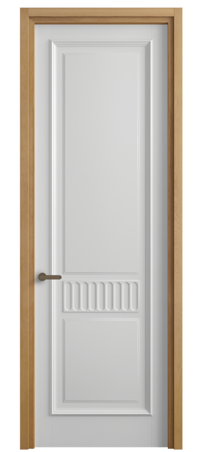 Межкомнатная дверь Шарм 6707 Матовый белоснежный  Цена 5400 AZE | Volhovec