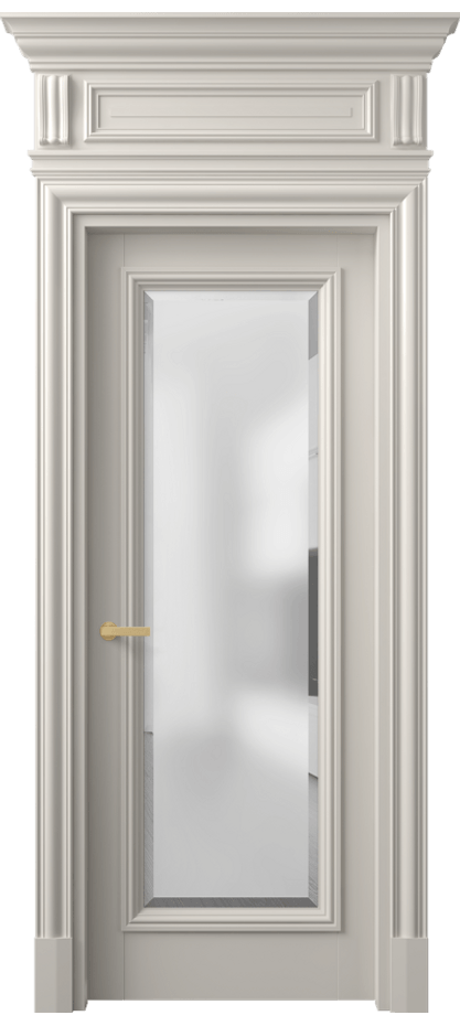Дверь межкомнатная Антик 7300 Матовый облачно-серый Сатинированное стекло с фацетом КЭП + Объёмный фриз + Карниз МОС Цена 8460 AZE Наличники уже входят в базовый комплект. Фабрика дверей Волховец 8 (800) 551 43 19 Межкомнатная дверь Антик 7300 Матовый облачно-серый Сатинированное стекло с фацетом Цена 8460 AZE | Volhovec