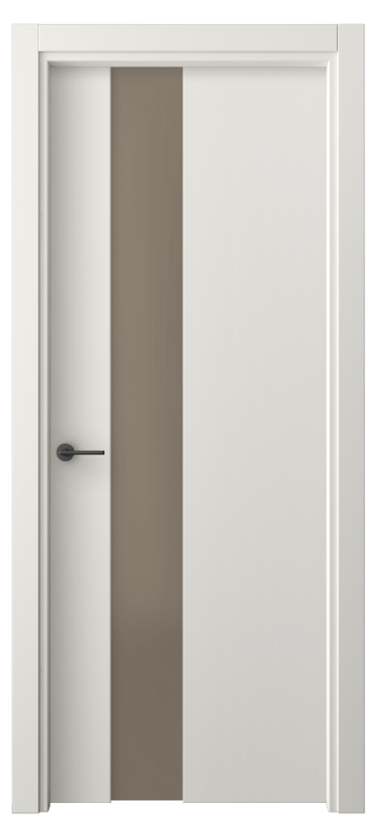 Дверь межкомнатная Freedom 4224 Софт-тач белоснежный Сатинированное бронзовое стекло, триплекс, 8 мм Классический гладкий наличник СТБЛ Цена 1400 AZE Наличники уже входят в базовый комплект. Фабрика дверей Волховец 8 (800) 551 43 19 Межкомнатная дверь Freedom 4224 Софт-тач белоснежный Сатинированное бронзовое стекло, триплекс, 8 мм Цена 1400 AZE | Volhovec