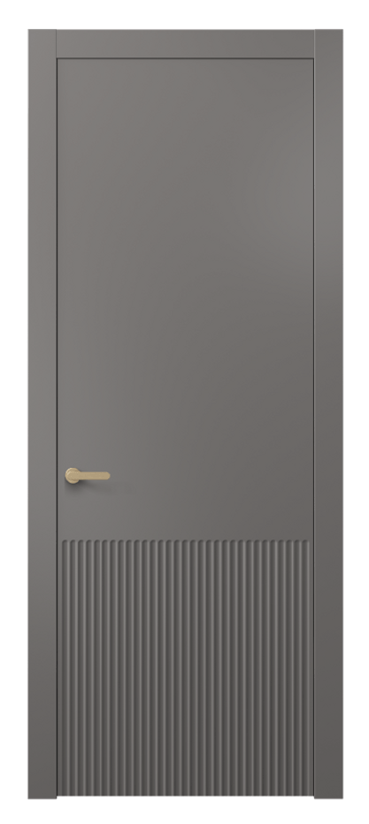 Межкомнатная дверь Альба 8645 Матовый классический серый  Цена 2100 AZE | Volhovec