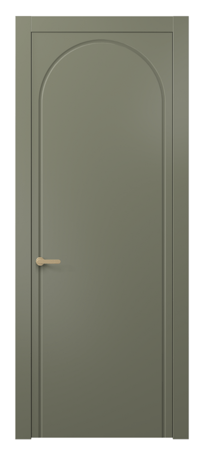 Межкомнатная дверь Альба АКП 8647 Матовый оливковый тёмный  Цена 2300 AZE | Volhovec