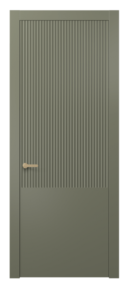Дверь межкомнатная Alba АКП 8646 Матовый оливковый тёмный Гладкий компланарный наличник МОТ Цена 2800 AZE Наличники уже входят в базовый комплект. Фабрика дверей Волховец 8 (800) 551 43 19 Межкомнатная дверь Alba АКП 8646 Матовый оливковый тёмный Цена 2800 AZE | Volhovec