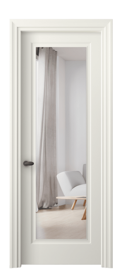 Дверь межкомнатная Esse 8503 Матовый жемчужный Двустороннее зеркало, триплекс, 7 мм Фигурный универсальный наличник МЖМ Цена 3100 AZE Наличники уже входят в базовый комплект. Фабрика дверей Волховец 8 (800) 551 43 19 Межкомнатная дверь Esse 8503 Матовый жемчужный Двустороннее зеркало, триплекс, 7 мм Цена 3100 AZE | Volhovec