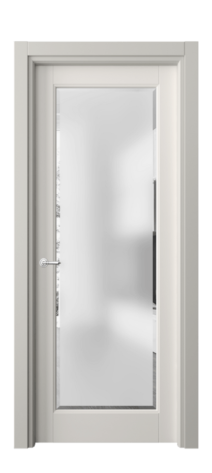 Дверь межкомнатная Тоскана Элегантэ 6300 Бук пудровый белый Сатинированное стекло с фацетом Гладкий наличник БПБЛ Цена 5040 AZE Наличники уже входят в базовый комплект. Фабрика дверей Волховец 8 (800) 551 43 19 Межкомнатная дверь Тоскана Элегантэ 6300 Бук пудровый белый Сатинированное стекло с фацетом Цена 5040 AZE | Volhovec