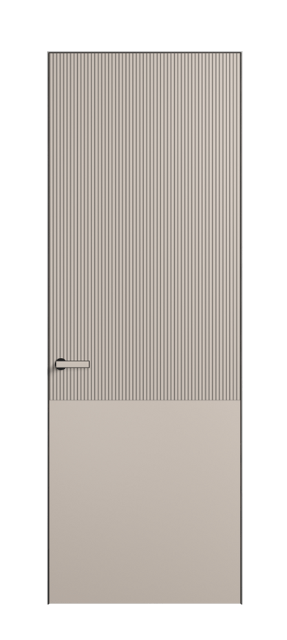 Межкомнатная дверь Вельвет АКУ 8205 Матовый светло-бежевый. Цена 3800  | Volhovec