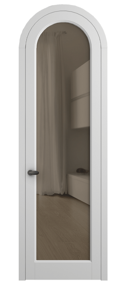 Дверь межкомнатная Палаццо 6814 Матовый белоснежный Прозрачное бронзовое стекло, триплекс 0536R МБЛ Цена 6500 AZE Наличники уже входят в базовый комплект. Фабрика дверей Волховец 8 (800) 551 43 19 Межкомнатная дверь Палаццо 6814 Матовый белоснежный Прозрачное бронзовое стекло, триплекс Цена 6500 AZE | Volhovec