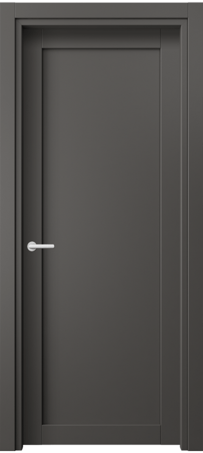 Межкомнатная дверь Neo 2108 ПЭТ графитовый  Цена 1500 AZE | Volhovec