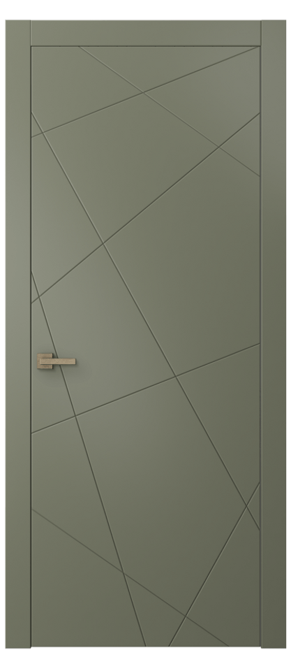 Межкомнатная дверь Linea АКП 8048 Матовый оливковый тёмный  Цена 3300 AZE | Volhovec
