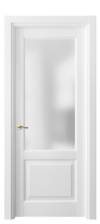 Дверь межкомнатная Лигнум 0740 Матовый белоснежный Сатинированное стекло Гладкий наличник МБЛ Цена 4960 AZE Наличники уже входят в базовый комплект. Фабрика дверей Волховец 8 (800) 551 43 19 Межкомнатная дверь Лигнум 0740 Матовый белоснежный Сатинированное стекло Цена 4960 AZE | Volhovec