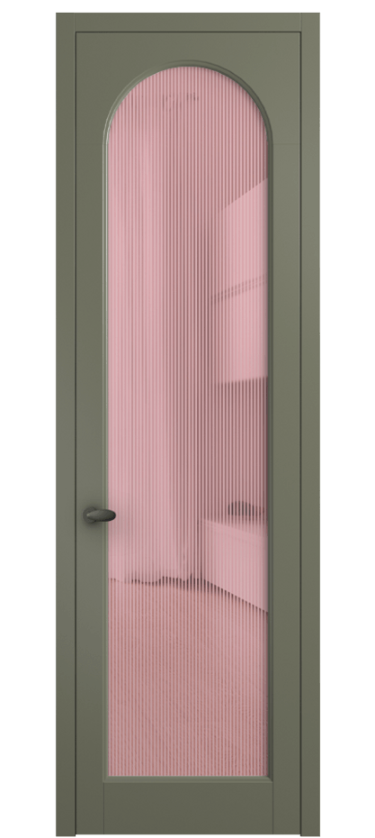 Дверь межкомнатная Палаццо 6804 Матовый оливковый тёмный Рифлёное розовое стекло "Дюна", триплекс 0536 МОТ Цена 5400 AZE Наличники уже входят в базовый комплект. Фабрика дверей Волховец 8 (800) 551 43 19 Межкомнатная дверь Палаццо 6804 Матовый оливковый тёмный Рифлёное розовое стекло "Дюна", триплекс Цена 5400 AZE | Volhovec