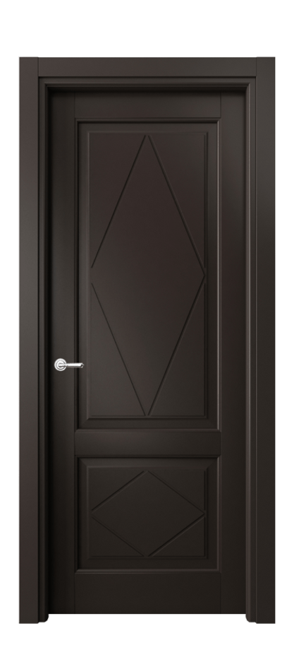 Межкомнатная дверь Тоскана Ромбо 6343 Матовый антрацит  Цена 5230 AZE | Volhovec