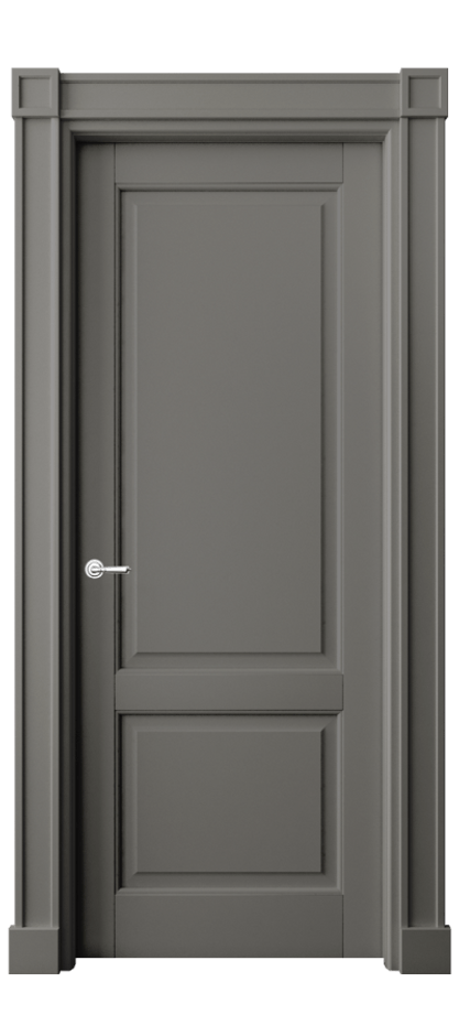 Межкомнатная дверь Тоскана Плано 6303 Матовый классический серый  Цена 6930 AZE | Volhovec