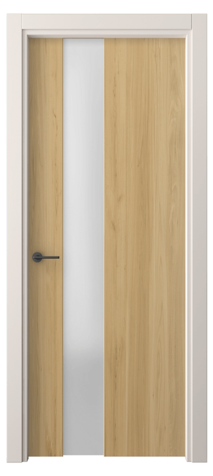 Межкомнатная дверь Freedom 4224 Солнечный вяз Сатинированное стекло Цена 2100 AZE | Volhovec