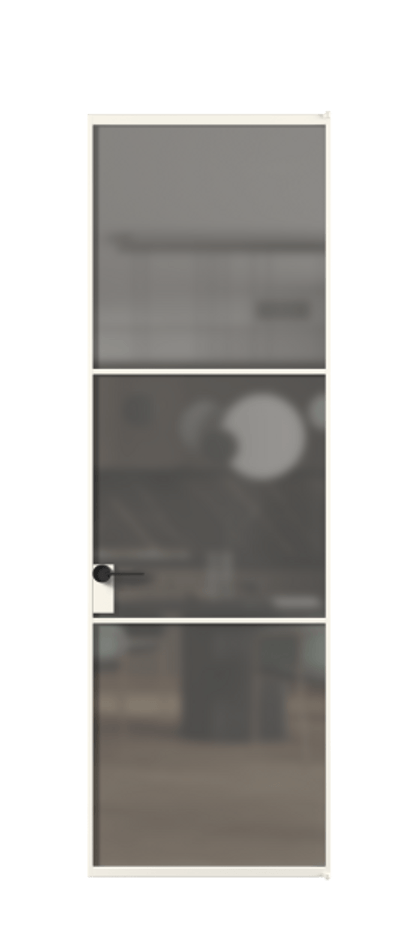 Алюминиевая дверь АЛПЛ040.03 Алюминий пудровый белый Сатинированное серое стекло, триплекс. Без короба АПБЛ Цена 7490 Стоимость комплекта двери включает:
1. Полотно (600/650/700/750/800/850/900/950*2000-2400 мм).
2. Короб
3. Комплект фурнитуры (2 торцевые петли и магнитный замок с ответной планкой). Фабрика дверей Волховец 8 (800) 551 43 19 Алюминиевая дверь АЛПЛ040.03 Алюминий пудровый белый Сатинированное серое стекло, триплекс Цена 7490 | Volhovec