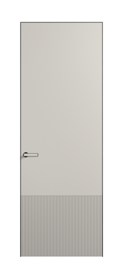 Дверь межкомнатная Velvet 8202 Матовый облачно-серый. Скрытый короб Черный Цена 2600 . Фабрика дверей Волховец 8 (800) 551 43 19 Межкомнатная дверь Velvet 8202 Матовый облачно-серый. Цена 2600 | Volhovec