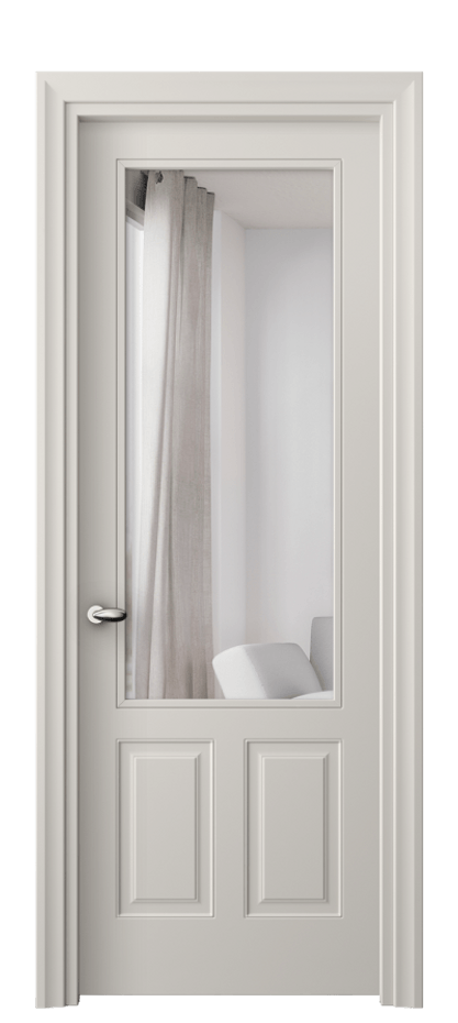 Межкомнатная дверь Esse 8522 Матовый облачно-серый Двустороннее зеркало, триплекс Цена 3010 AZE | Volhovec