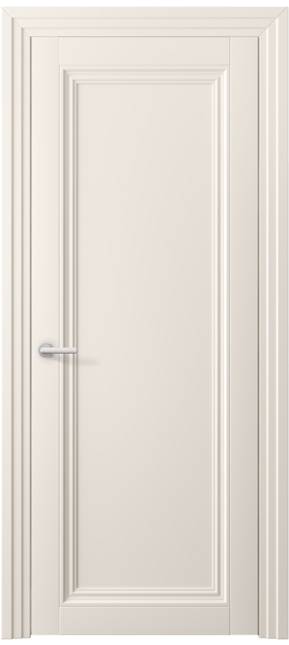 Межкомнатная дверь Центро 2501 ПЭТ кремово-белый  Цена 2060 AZE | Volhovec