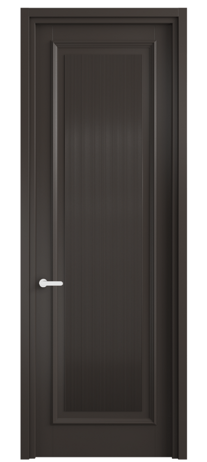 Дверь межкомнатная Шарм 6711 Матовый антрацит Узкий классический наличник МАН Цена 5090 AZE Наличники уже входят в базовый комплект. Фабрика дверей Волховец 8 (800) 551 43 19 Межкомнатная дверь Шарм 6711 Матовый антрацит Цена 5090 AZE | Volhovec