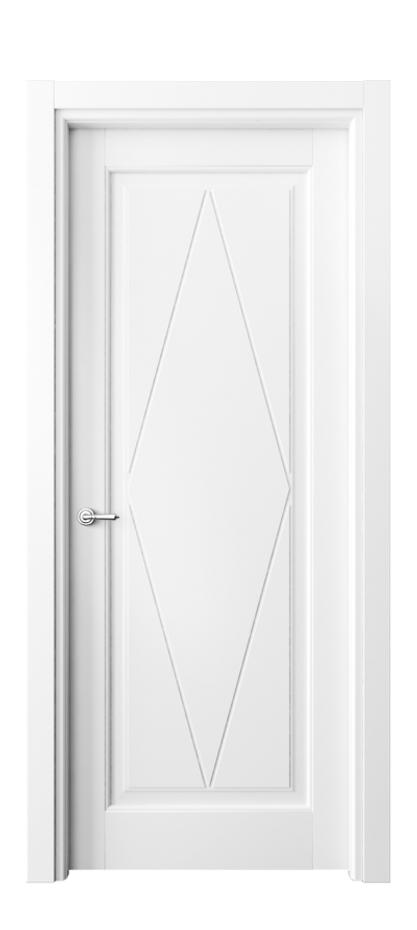 Межкомнатная дверь Тоскана Ромбо 6341 Матовый белоснежный  Цена 5230 AZE | Volhovec