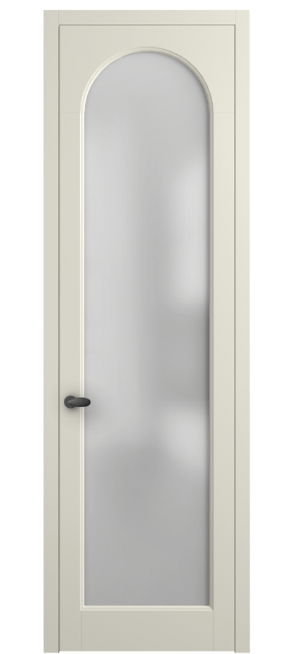 Межкомнатная дверь Палаццо 6804 Матовый молочно-белый Сатинированное стекло Цена 5100 AZE | Volhovec