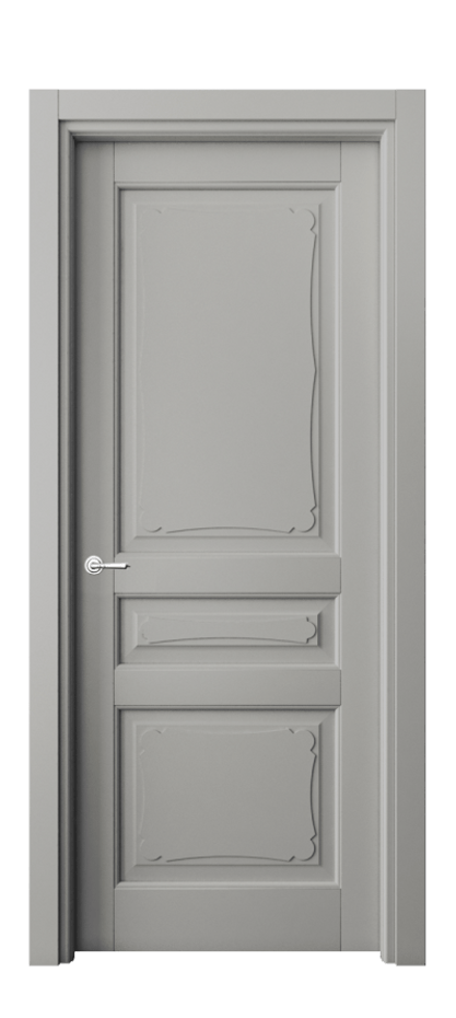 Межкомнатная дверь Тоскана Элегантэ 6325 Матовый нейтральный серый  Цена 5550 AZE | Volhovec