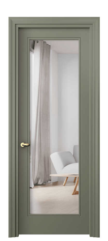 Дверь межкомнатная Esse 8502 Матовый оливковый тёмный Двустороннее зеркало, триплекс, 7 мм Фигурный универсальный наличник МОТ Цена 3550 AZE Наличники уже входят в базовый комплект. Фабрика дверей Волховец 8 (800) 551 43 19 Межкомнатная дверь Esse 8502 Матовый оливковый тёмный Двустороннее зеркало, триплекс, 7 мм Цена 3550 AZE | Volhovec