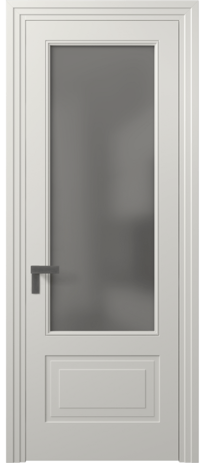 Дверь межкомнатная Rocca 8342 Матовый серый Сатинированное серое стекло, триплекс Каскадный компланарный наличник МСР Цена 3460 AZE Наличники уже входят в базовый комплект. Фабрика дверей Волховец 8 (800) 551 43 19 Межкомнатная дверь Rocca 8342 Матовый серый Сатинированное серое стекло, триплекс Цена 3460 AZE | Volhovec