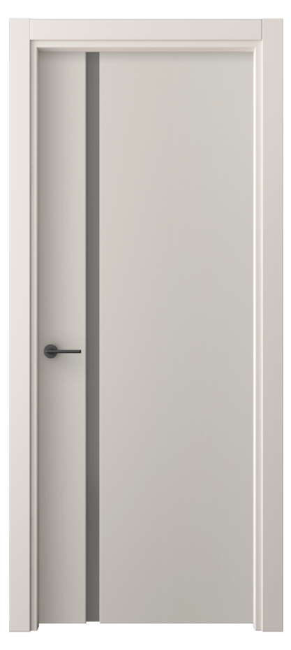 Межкомнатная дверь Freedom 4222 ПЭТ светло-серый Сатинированное серое стекло, триплекс Цена 36099 ₽ | Volhovec