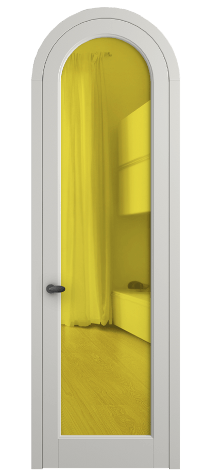 Дверь межкомнатная Палаццо 6814 Матовый серый Прозрачное жёлтое стекло, триплекс 0536R МСР Цена 6500 AZE Наличники уже входят в базовый комплект. Фабрика дверей Волховец 8 (800) 551 43 19 Межкомнатная дверь Палаццо 6814 Матовый серый Прозрачное жёлтое стекло, триплекс Цена 6500 AZE | Volhovec