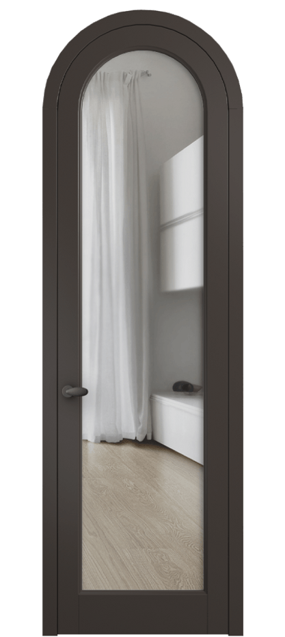 Дверь межкомнатная Palazzo 6814 Матовый антрацит Прозрачное стекло 0536R МАН Цена 6500 AZE Наличники уже входят в базовый комплект. Фабрика дверей Волховец 8 (800) 551 43 19 Межкомнатная дверь Palazzo 6814 Матовый антрацит Прозрачное стекло Цена 6500 AZE | Volhovec