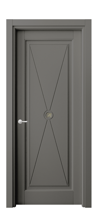 Межкомнатная дверь Тоскана Литера 6361 Матовый классический серый  Цена 5700 AZE | Volhovec