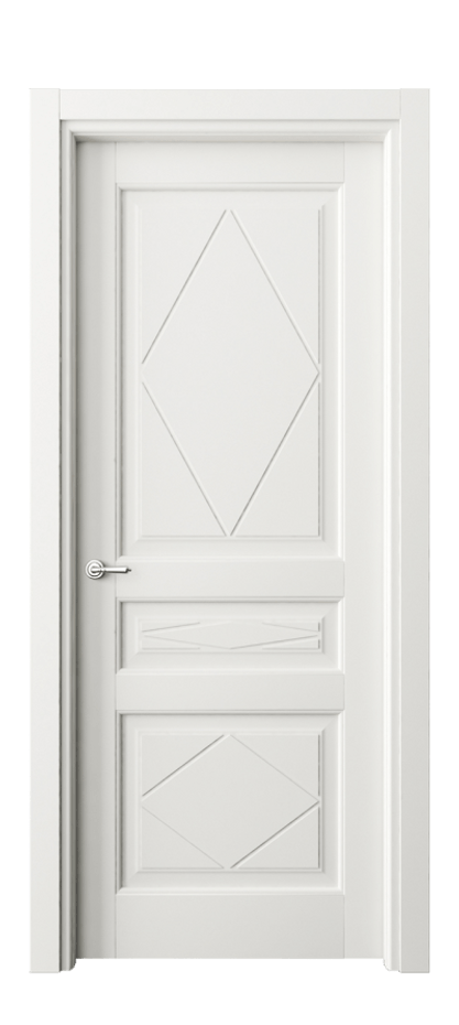 Межкомнатная дверь Тоскана Ромбо 6345 Матовый серый  Цена 5430 AZE | Volhovec