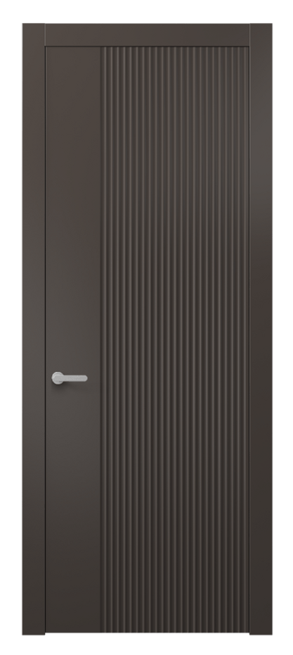 Межкомнатная дверь Альба АКП 8643 Матовый антрацит  Цена 2900 AZE | Volhovec