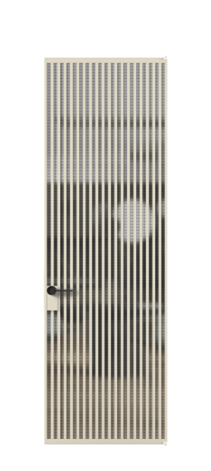 Алюминиевая дверь АЛПЛ040.06 Алюминий бежево-серый Декоративное стекло с сеткой "Mesh silver", триплекс. Без короба АБСР Цена 10420 Стоимость комплекта двери включает:
1. Полотно (600/650/700/750/800/850/900/950*2000-2400 мм).
2. Короб
3. Комплект фурнитуры (2 торцевые петли и магнитный замок с ответной планкой). Фабрика дверей Волховец 8 (800) 551 43 19 Алюминиевая дверь АЛПЛ040.06 Алюминий бежево-серый Декоративное стекло с сеткой "Mesh silver", триплекс Цена 10420 | Volhovec