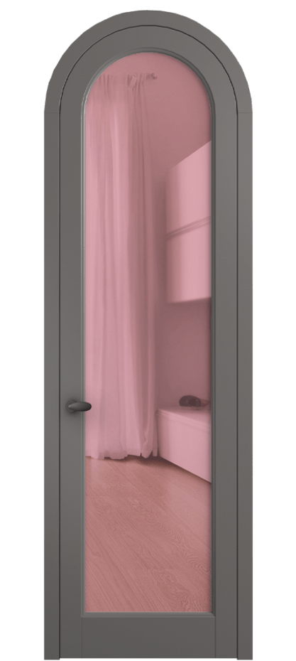 Дверь межкомнатная Палаццо 6814 Матовый классический серый Прозрачное розовое стекло, триплекс 0536R МКЛС Цена 6500 AZE Наличники уже входят в базовый комплект. Фабрика дверей Волховец 8 (800) 551 43 19 Межкомнатная дверь Палаццо 6814 Матовый классический серый Прозрачное розовое стекло, триплекс Цена 6500 AZE | Volhovec