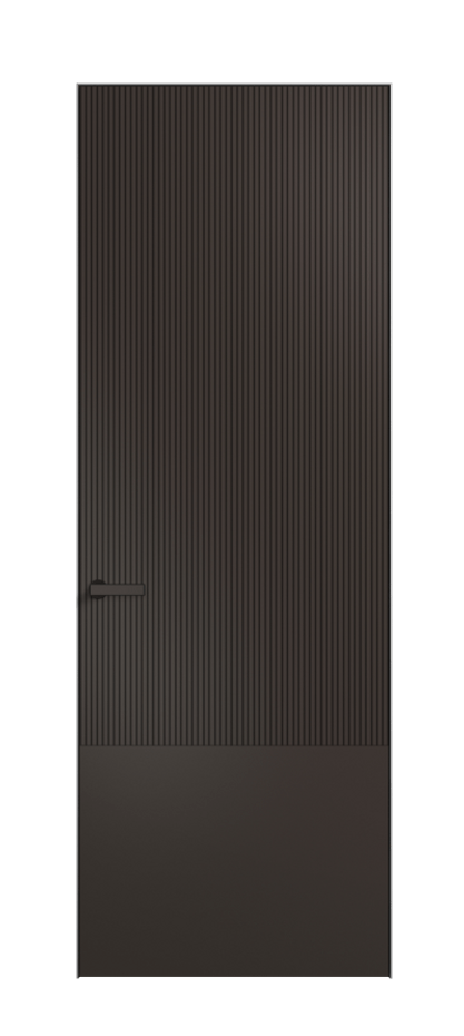 Межкомнатная дверь Velvet 8203 Матовый антрацит. Цена 3400  | Volhovec