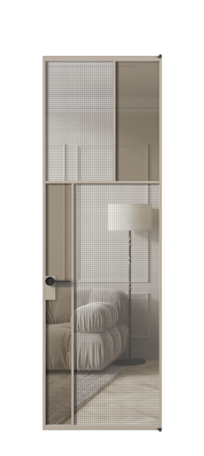 Дверь межкомнатная Mosaic АЛПЛ041.22 Алюминий бисквитный Декоративное стекло с сеткой "Mesh silver", триплекс, 6 мм + Прозрачное бронзовое стекло, триплекс Без короба АБСК Цена 8960 Стоимость комплекта двери включает:
1. Полотно (600/650/700/750/800/850/900/950*2000-2400 мм).
2. Короб
3. Комплект фурнитуры (2 торцевые петли и магнитный замок с ответной планкой). Фабрика дверей Волховец 8 (800) 551 43 19 Межкомнатная дверь Mosaic АЛПЛ041.22 Алюминий бисквитный Декоративное стекло с сеткой "Mesh silver", триплекс, 6 мм + Прозрачное бронзовое стекло, триплекс Цена 8960 AZE | Volhovec