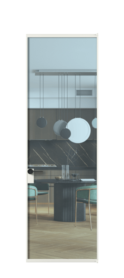 Алюминиевая дверь АЛПЛ040.01 Алюминий светло-серый Прозрачное голубое стекло, триплекс. Без короба АССР Цена 125130 Стоимость комплекта двери включает: 1. Полотно (600/650/700/750/800/850/900/950*2000-2400 мм).
2. Короб
3. Комплект фурнитуры (2 торцевые петли и магнитный замок с ответной планкой). Фабрика дверей Волховец 8 (800) 551 43 19 Алюминиевая дверь АЛПЛ040.01 Алюминий светло-серый Прозрачное голубое стекло, триплекс Цена 125130 | Volhovec