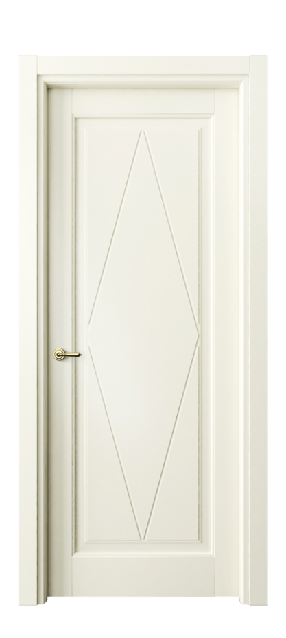 Межкомнатная дверь Тоскана Ромбо 6341 Матовый молочно-белый  Цена 5230 AZE | Volhovec