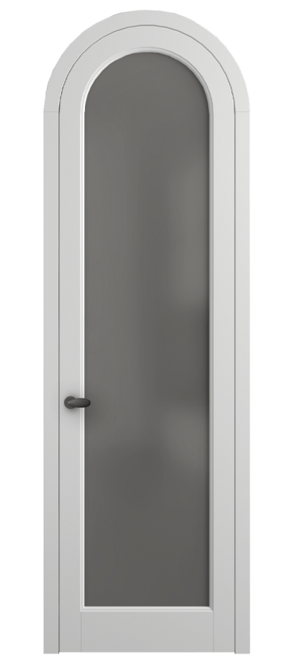 Дверь межкомнатная Палаццо 6814 Матовый белоснежный Сатинированное серое стекло, триплекс 0536R МБЛ Цена 6500 AZE Наличники уже входят в базовый комплект. Фабрика дверей Волховец 8 (800) 551 43 19 Межкомнатная дверь Палаццо 6814 Матовый белоснежный Сатинированное серое стекло, триплекс Цена 6500 AZE | Volhovec