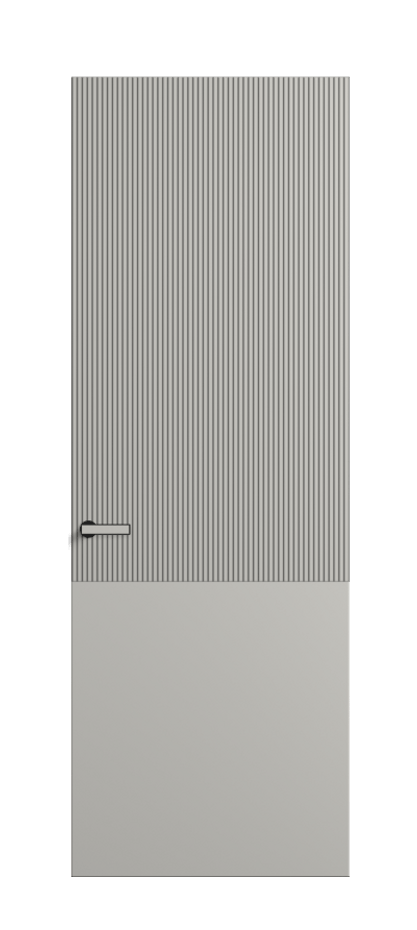 Межкомнатная дверь Velvet ПУ 8205 Матовый серый. Цена 4200  | Volhovec