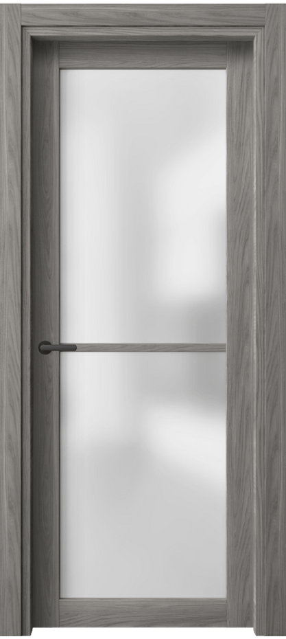 Межкомнатная дверь Нео 2108 Имбирный ясень Сатинированное стекло Цена 1550 AZE | Volhovec