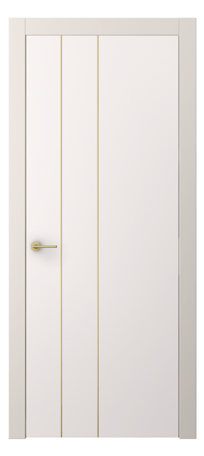 Межкомнатная дверь Фридом АКП 4203 ПЭТ кремово-серый  Цена 1700 AZE | Volhovec