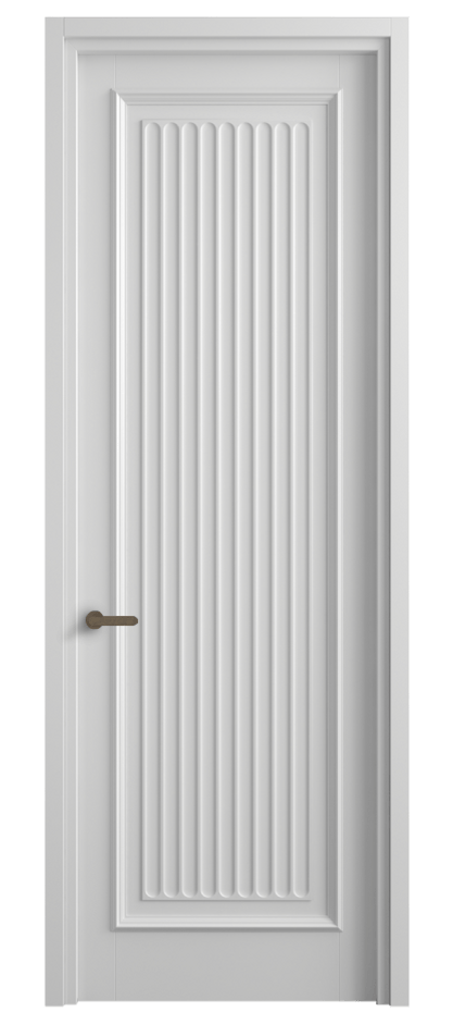 Межкомнатная дверь Шарм 6701 Матовый белоснежный  Цена 5090 AZE | Volhovec