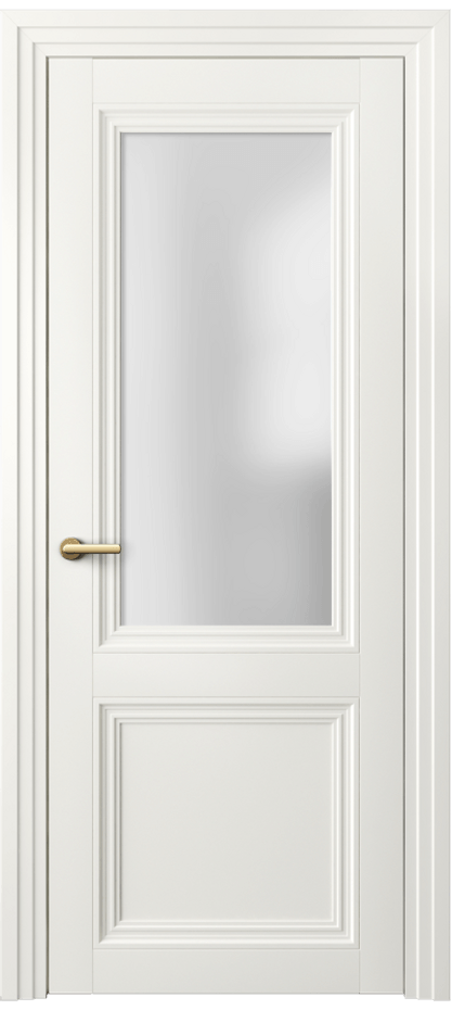 Межкомнатная дверь Centro 2524 Матовый жемчужный Сатинированное стекло Цена 3650 AZE | Volhovec