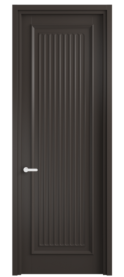 Дверь межкомнатная Шарм 6701 Матовый антрацит Узкий классический наличник МАН Цена 19832900 so'm Наличники уже входят в базовый комплект. Фабрика дверей Волховец 8 (800) 551 43 19 Межкомнатная дверь Шарм 6701 Матовый антрацит Цена 19832900 so'm | Volhovec